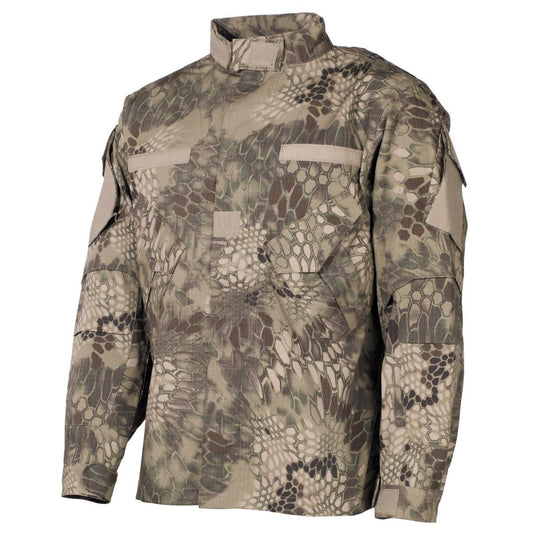 MFH German army style jacket with snake print