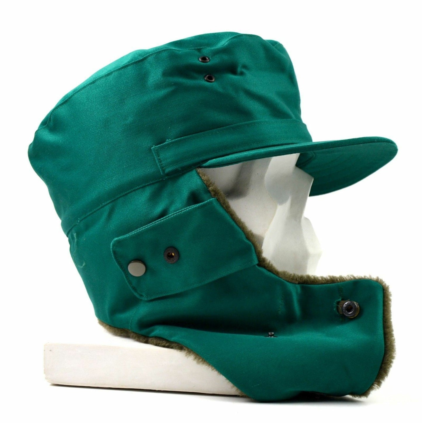 Austrian military winter hat with a peak