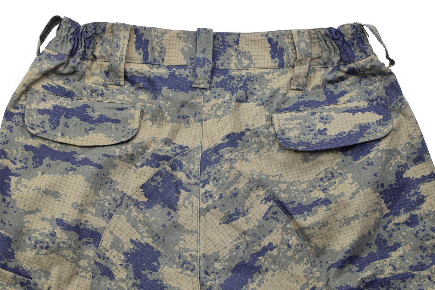 Turkish Army Tactical Ripstop Pants Blue digital printing