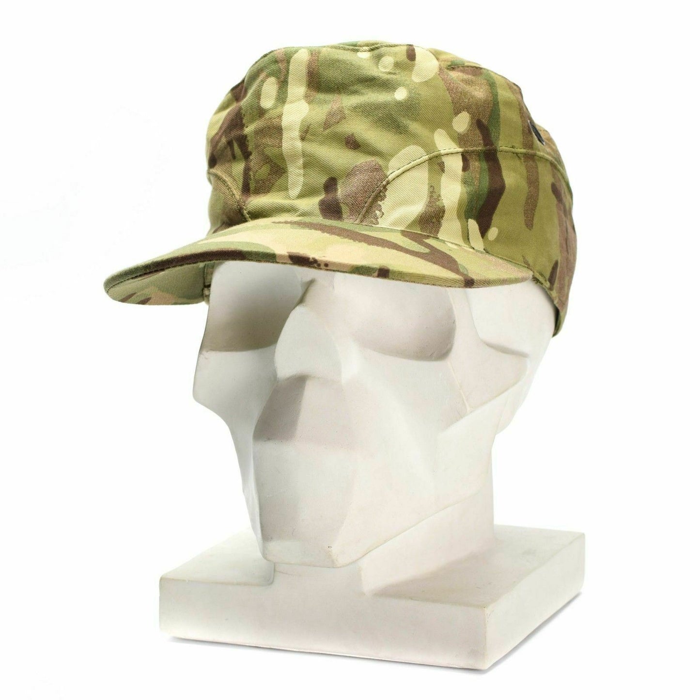 United Kingdom army cap with peak and earflaps