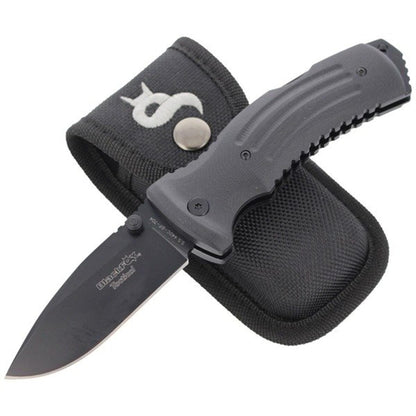 Fox Knives KUMA pocket knife 440C stainless steel titanium coating G10 handle black