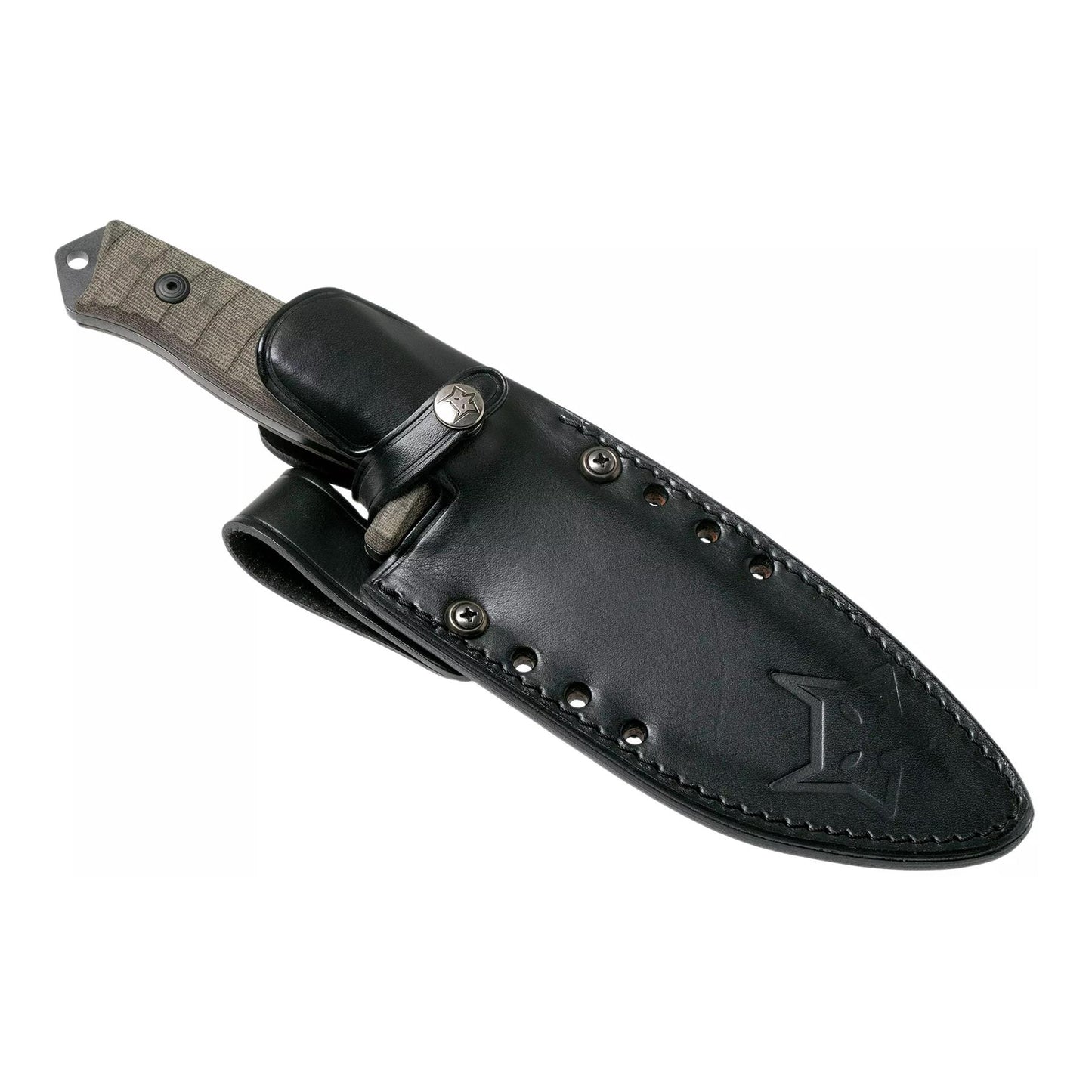 Fox Knives BUSHMAN camping knife with fixed blade D2 steel