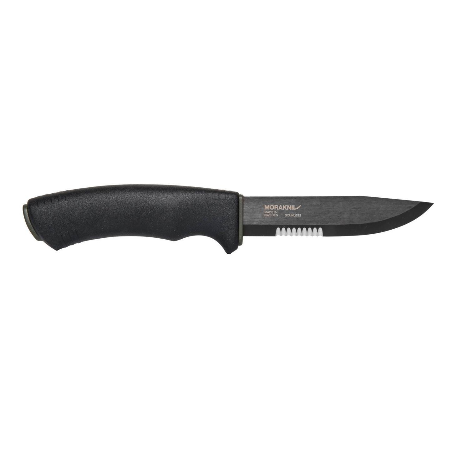 MORAKNIV Bushcraft Black SRT tactical fixed blade knife with multi-functional sheath