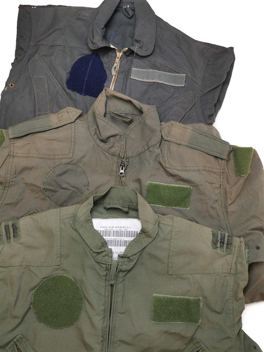 Heat-resistant overalls of the Dutch army in olive color