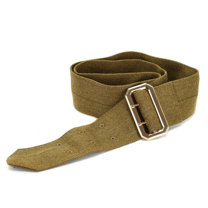 United Kingdom Army Parade Belt Khaki