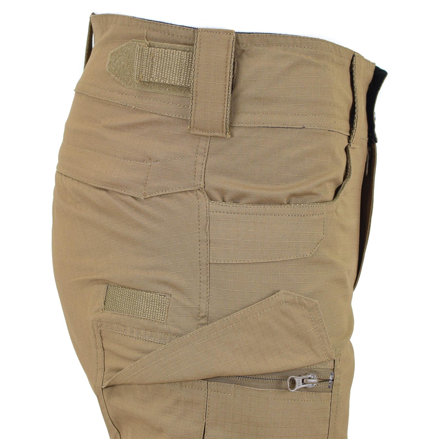 MFH Bermuda Style Cargo Shorts Khaki