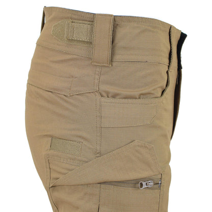 MFH Bermuda Style Cargo Shorts Khaki
