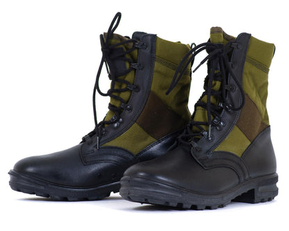 German army boots BALTES Leather Black