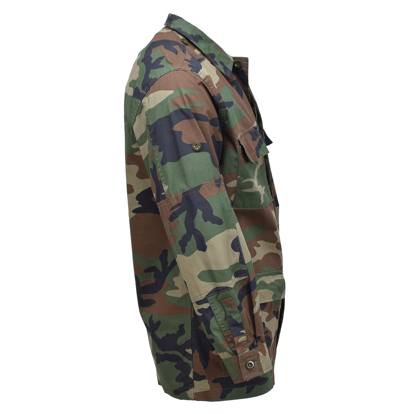 Turkish army ripstop jacket Woodland print