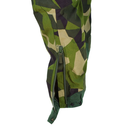 Swedish military field pants M90 spliner printing