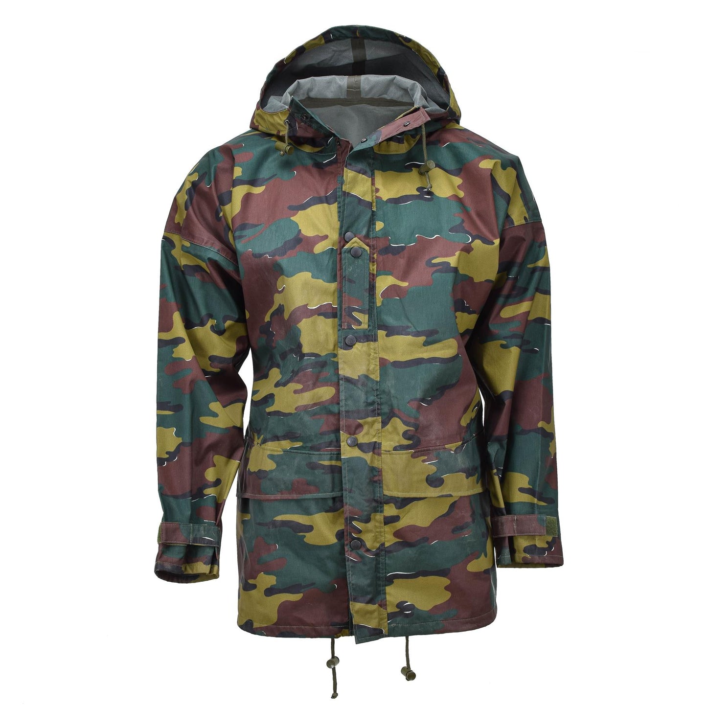 Belgian army waterproof jacket jigsaw print