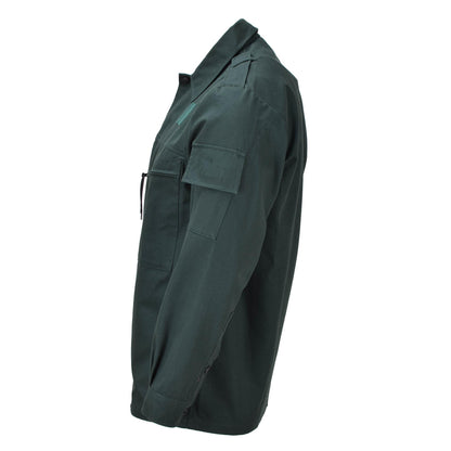 Dutch army classic jacket in dark green color