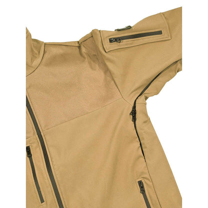 MFH soft shell waterproof and windproof sweater in Coyote color