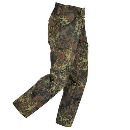 Leo Kohler uniform trousers in Flectarn print