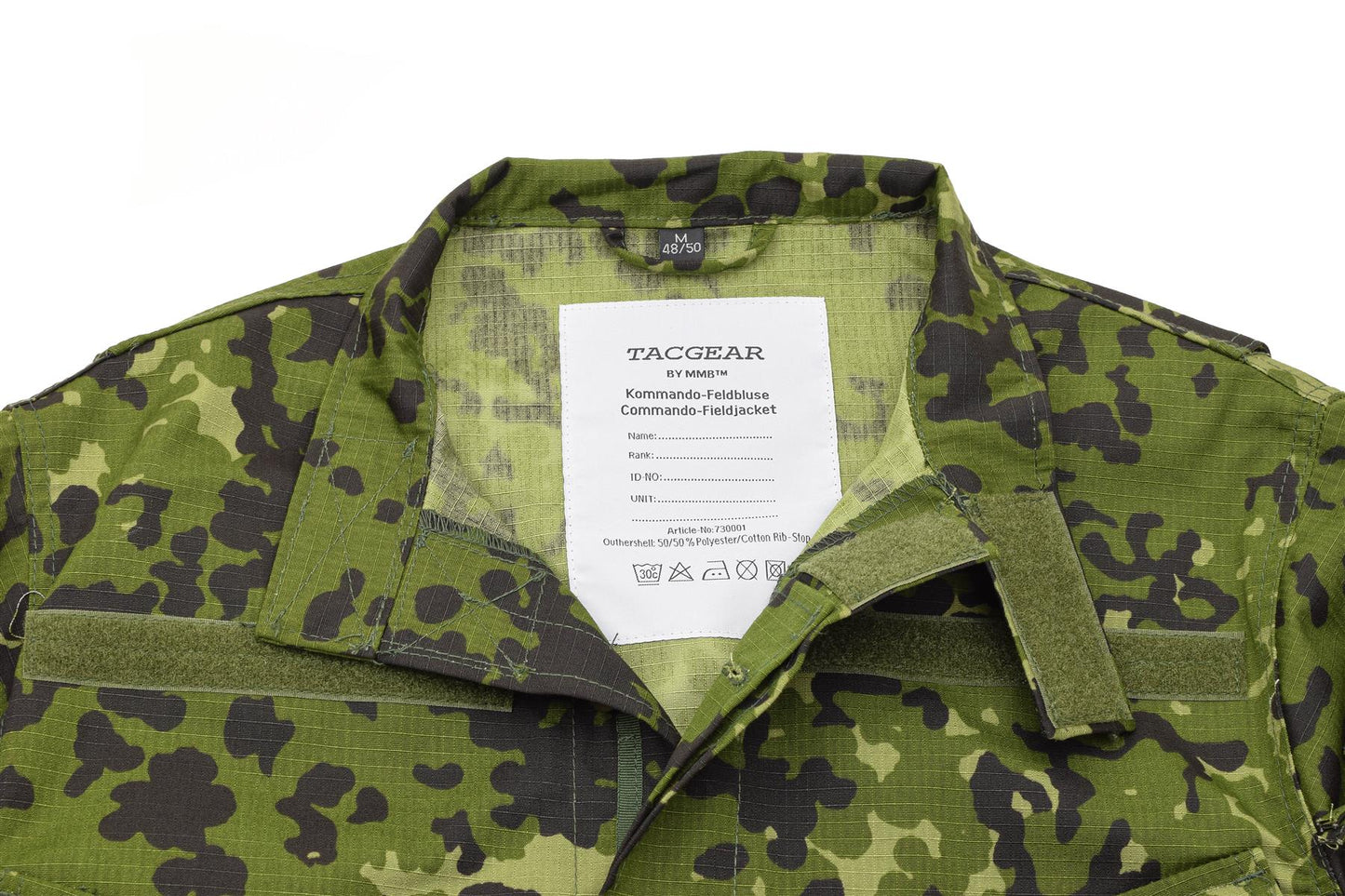 TACGEAR Danish military style jacket with M84 print