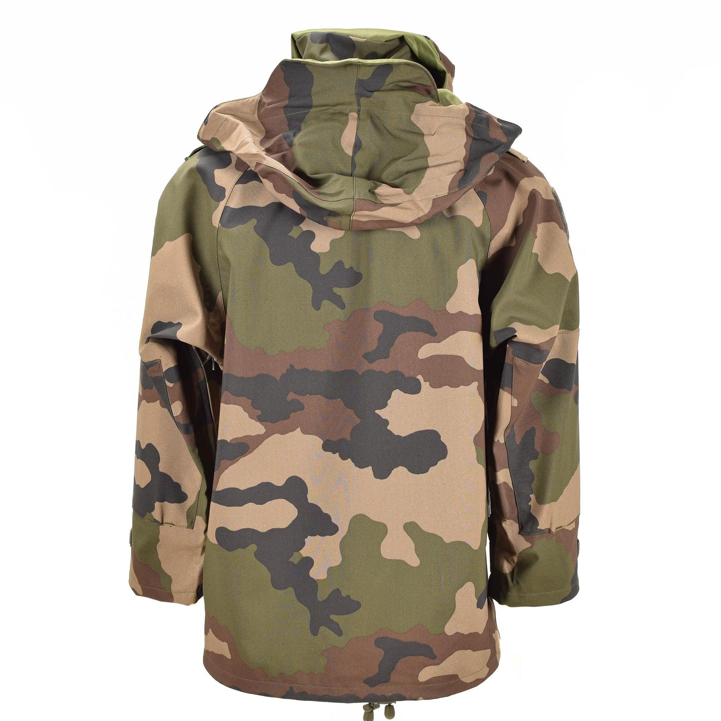 French army waterproof jacket with removable hood