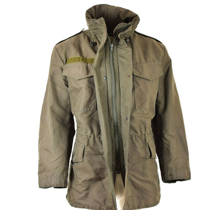 Austrian Army M65 Waterproof Jacket with Hood Olive