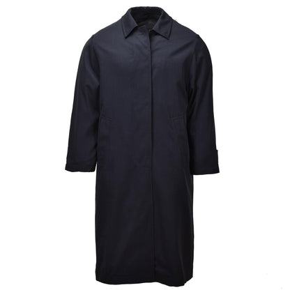 Olandijos kariuomenės moteriškas ilgas tarnybinis paltas juodas