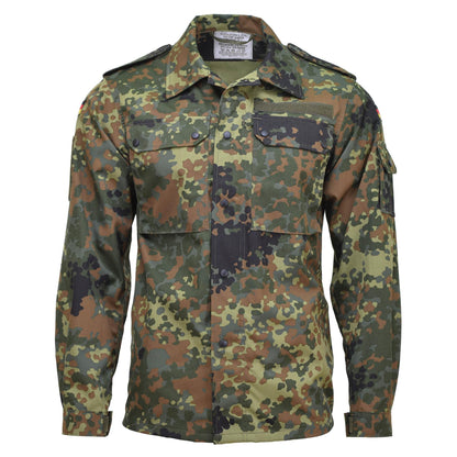 Leo Kohler tactical army shirt flectarn print