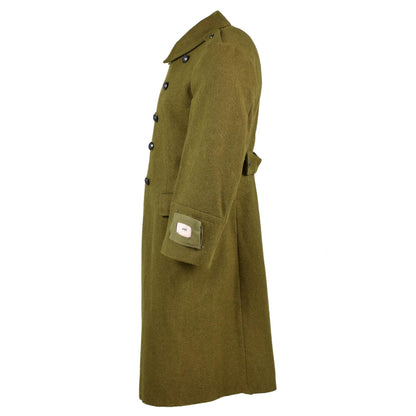 Khaki coat of wool fabric of the Romanian army