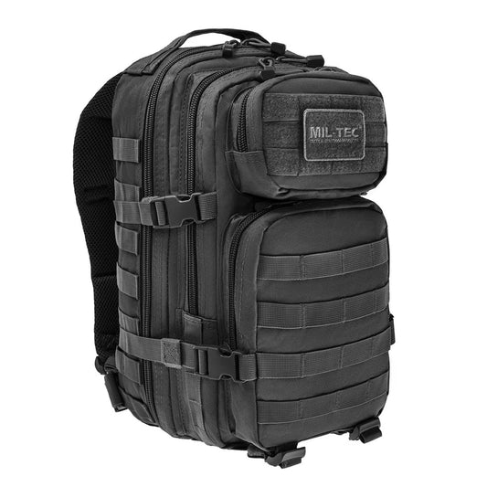 MIL-TEC US Assault modular tactical backpack 20L capacity Black