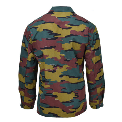 Belgian Army ripstop field shirt Jigsaw print