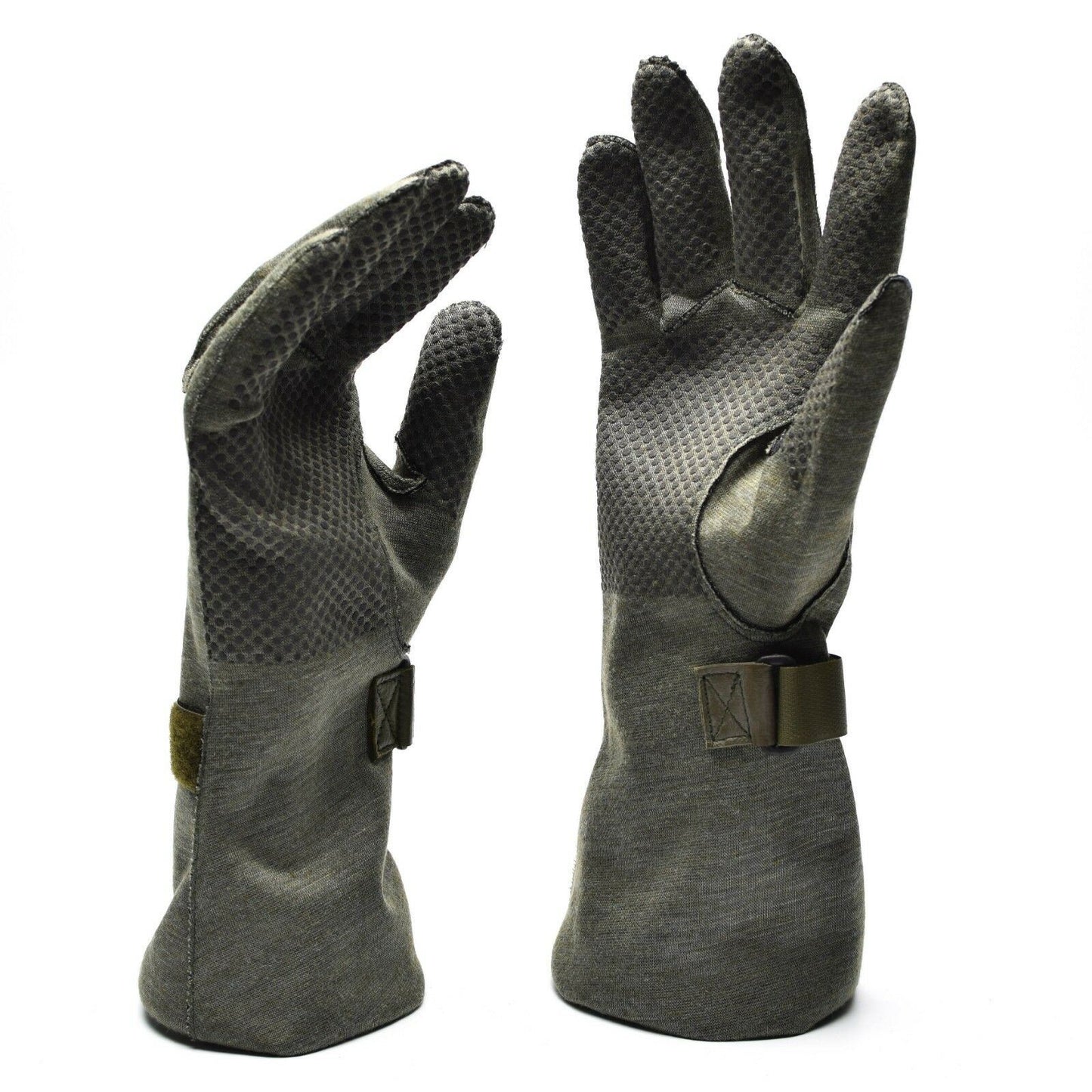 German Army Nomex Pilot Gloves Gray