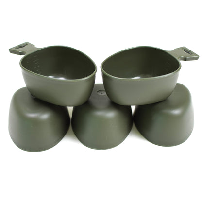 Swedish military plastic cups